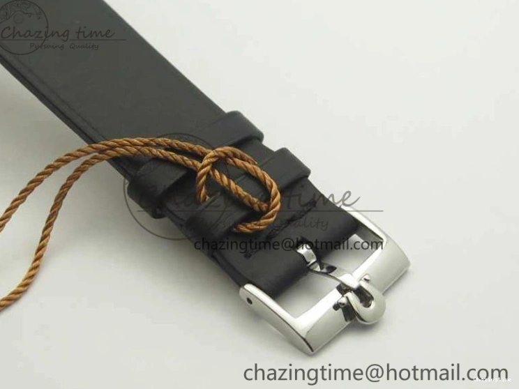 0301 EasyCare Seamaster 30 1962 SS TW Best Edition Black Dial On Leather Strap MIYOTA 8079